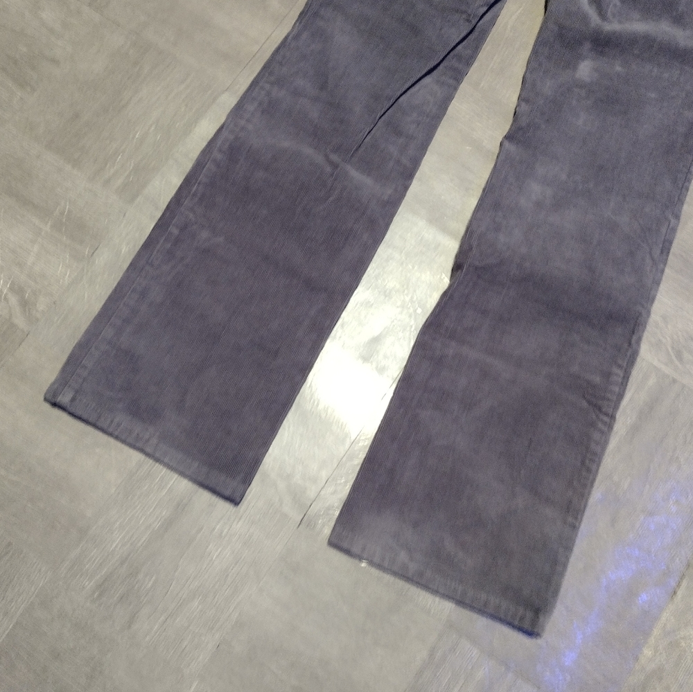 Warm corduroy straight leg pants - Picture 7 of 12
